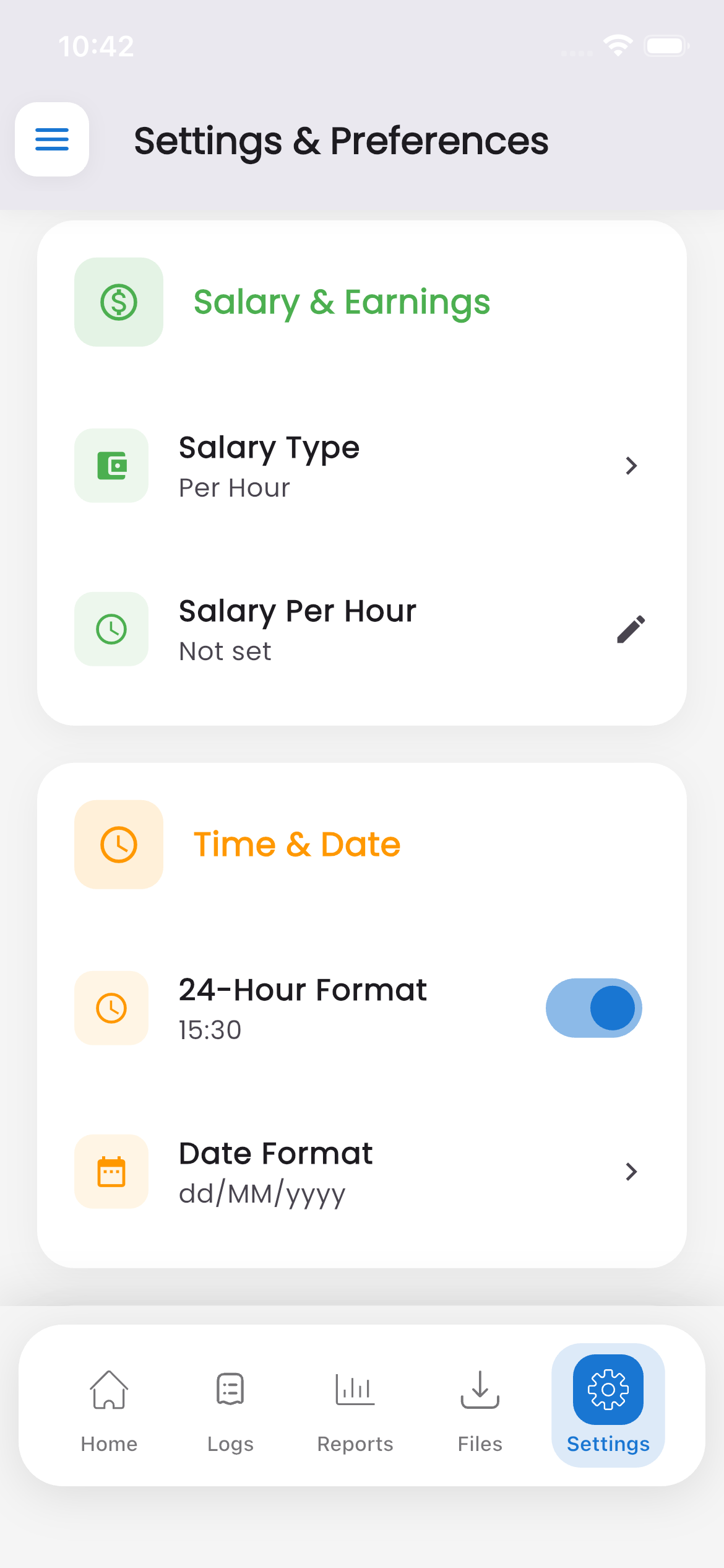 Work Log - Time Tracker & Timesheet App